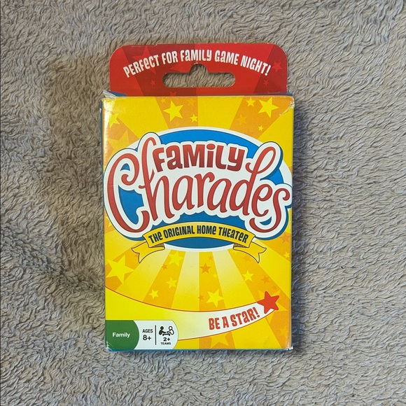 Family Charades Card Game - Picture 1 of 2